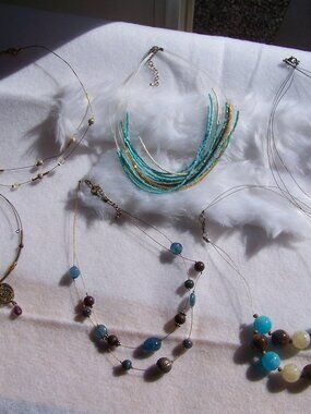 Set of 6 String Necklaces